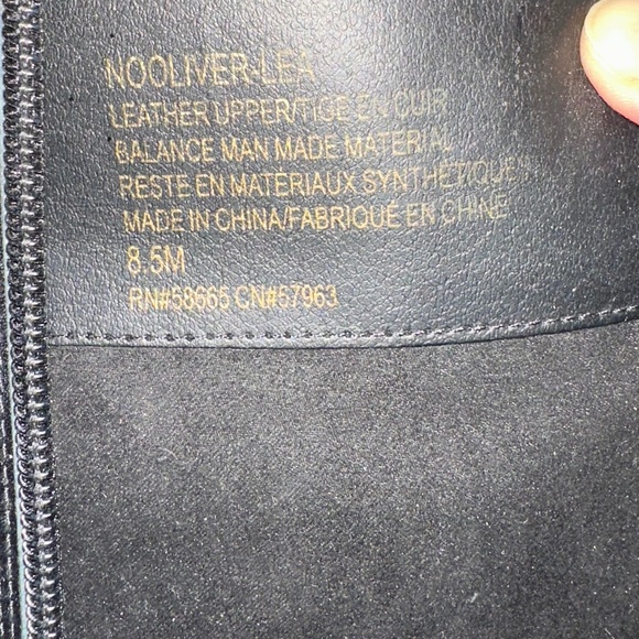 Nordstrom Black Leather Boots size 8.5 NWOT - Picture 5 of 5